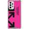 Black and Pink Arrows Galaxy A53 5G Clear Case