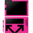 Black and Pink Arrows Galaxy Book 12in Skin