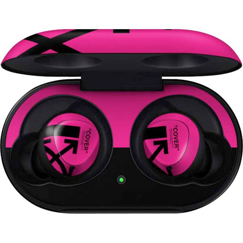 Black and Pink Arrows Galaxy Buds Skin