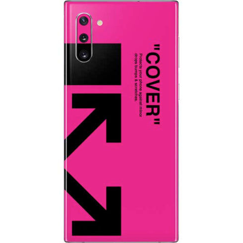 Black and Pink Arrows Galaxy Note 10 Skin