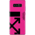 Black and Pink Arrows Galaxy Note 8 Skin