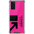 Black and Pink Arrows Galaxy Note20 5G Clear Case