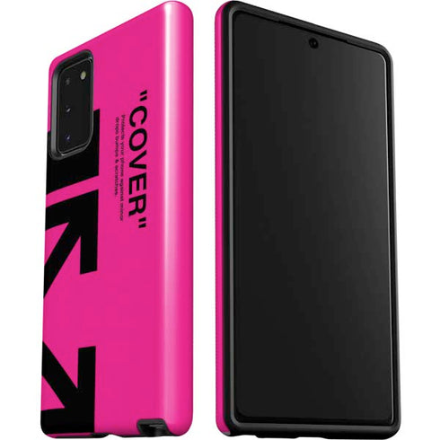 Black and Pink Arrows Galaxy Note20 5G Pro Case