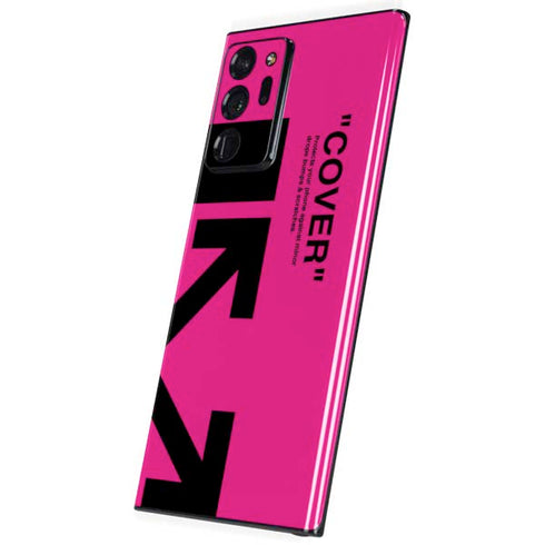 Black and Pink Arrows Galaxy Note20 Ultra 5G Skin