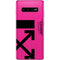 Black and Pink Arrows Galaxy S10 Plus Skin