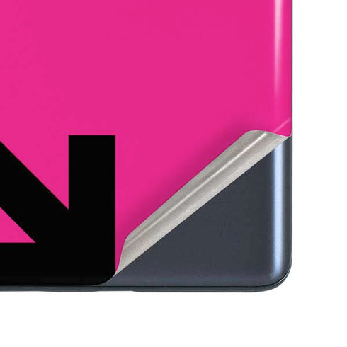 Black and Pink Arrows Galaxy S20 Fan Edition Skin