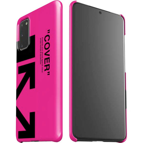 Black and Pink Arrows Galaxy S20 Lite Case