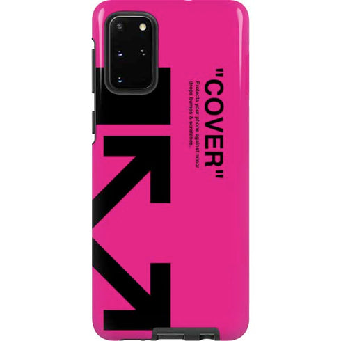 Black and Pink Arrows Galaxy S20 Plus Pro Case