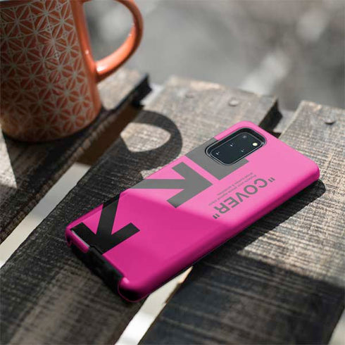 Black and Pink Arrows Galaxy S20 Plus Pro Case