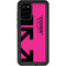 Black and Pink Arrows Galaxy S20 Plus Waterproof Case