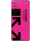 Black and Pink Arrows Galaxy S20 Skin