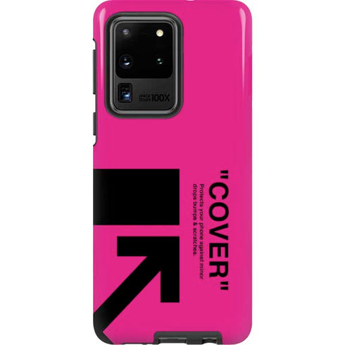Black and Pink Arrows Galaxy S20 Ultra 5G Pro Case