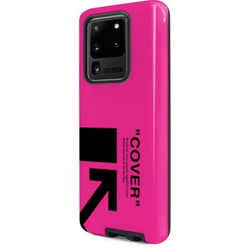 Black and Pink Arrows Galaxy S20 Ultra 5G Pro Case