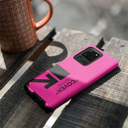 Black and Pink Arrows Galaxy S20 Ultra 5G Pro Case