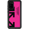 Black and Pink Arrows Galaxy S20 Waterproof Case