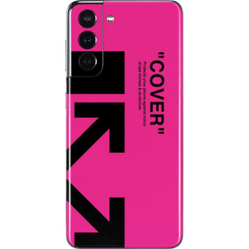 Black and Pink Arrows Galaxy S21 5G Skin