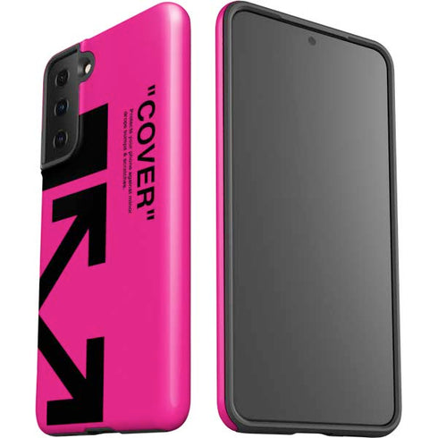 Black and Pink Arrows Galaxy S21 Plus 5G Pro Case