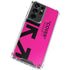 Black and Pink Arrows Galaxy S21 Ultra 5G Clear Case