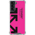 Black and Pink Arrows Galaxy S22 Clear Case
