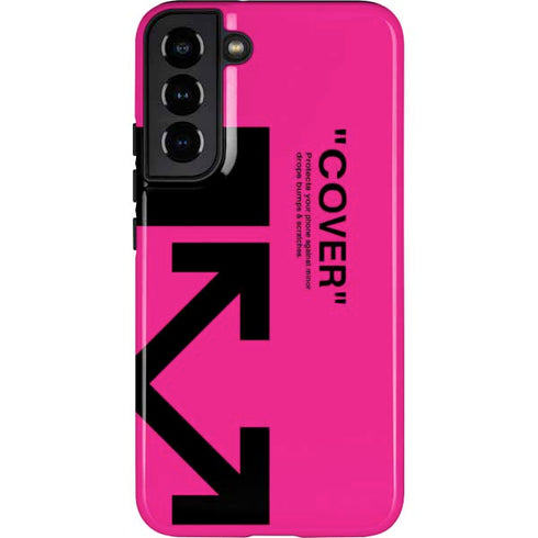 Black and Pink Arrows Galaxy S22 Plus Pro Case