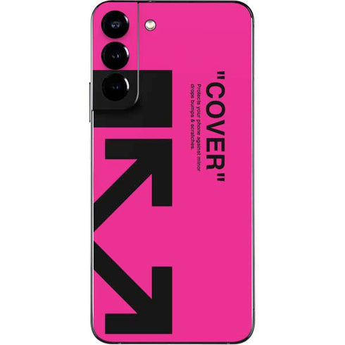 Black and Pink Arrows Galaxy S22 Plus Skin