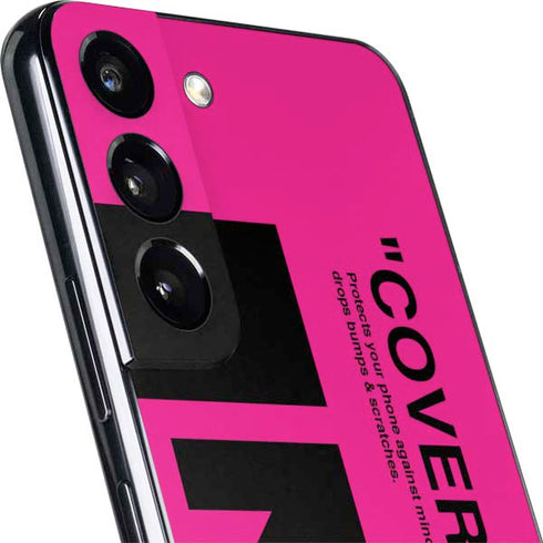 Black and Pink Arrows Galaxy S22 Plus Skin