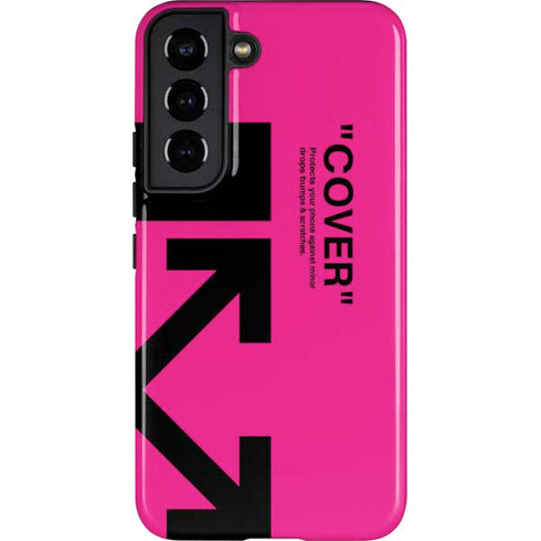 Black and Pink Arrows Galaxy S22 Pro Case