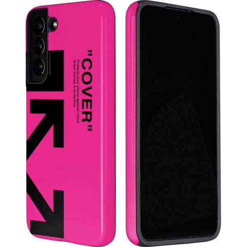 Black and Pink Arrows Galaxy S22 Pro Case