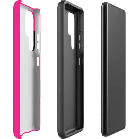 Black and Pink Arrows Galaxy S22 Ultra Pro Case