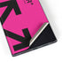Black and Pink Arrows Galaxy S22 Ultra Skin