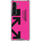 Black and Pink Arrows Galaxy S23 Clear Case