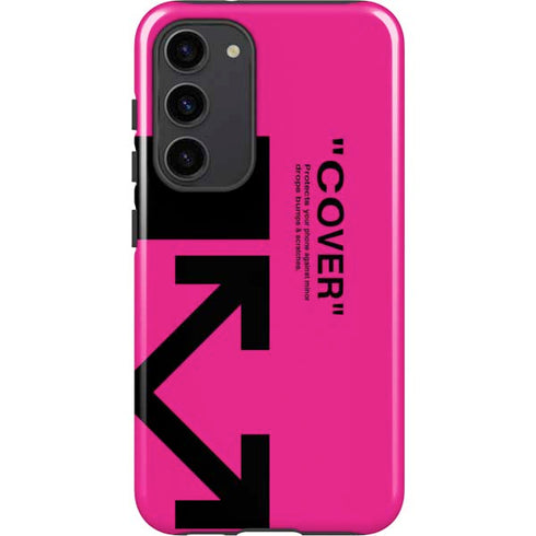 Black and Pink Arrows Galaxy S23 Plus Pro Case