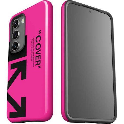 Black and Pink Arrows Galaxy S23 Plus Pro Case