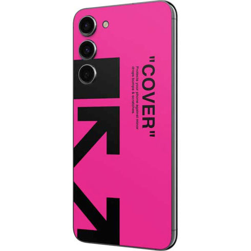 Black and Pink Arrows Galaxy S23 Plus Skin