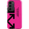 Black and Pink Arrows Galaxy S23 Pro Case