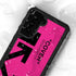 Black and Pink Arrows Galaxy S23 Waterproof Case