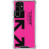 Black and Pink Arrows Galaxy S24 Ultra Clear Case