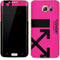 Black and Pink Arrows Galaxy S7 Edge Skin