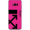Black and Pink Arrows Galaxy S8 Skin