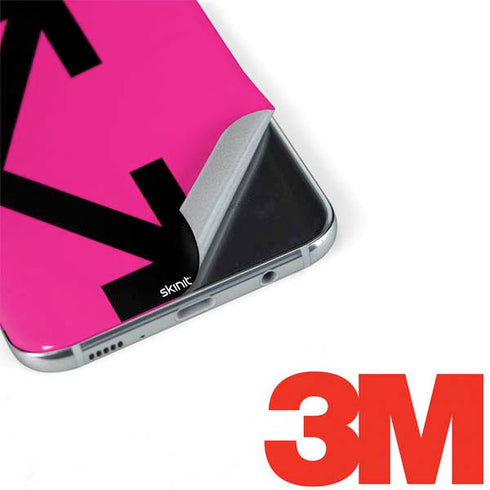 Black and Pink Arrows Galaxy S8 Skin