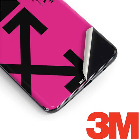 Black and Pink Arrows Galaxy S9 Plus Skin