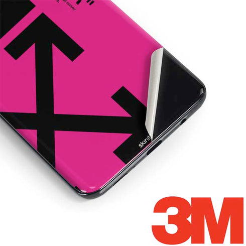 Black and Pink Arrows Galaxy S9 Skin