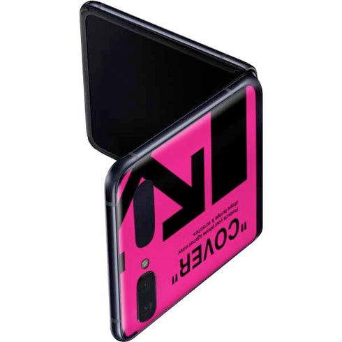 Black and Pink Arrows Galaxy Z Flip Skin