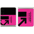 Black and Pink Arrows Galaxy Z Flip3 5G Skin