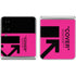 Black and Pink Arrows Galaxy Z Flip4 5G Skin