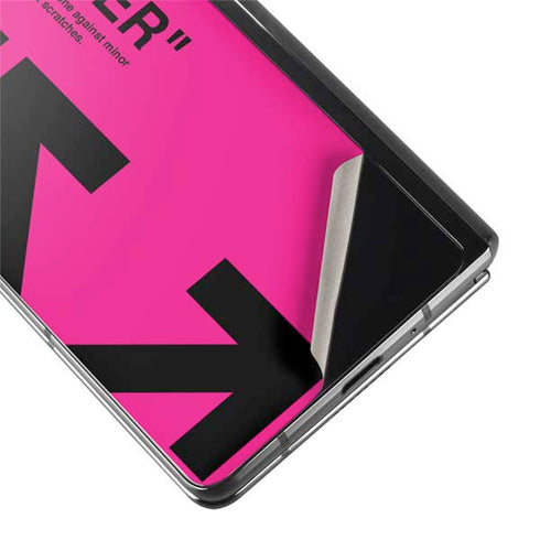 Black and Pink Arrows Galaxy Z Fold2 5G Skin