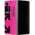 Black and Pink Arrows Galaxy Z Fold4 5G Skin