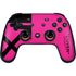 Black and Pink Arrows Google Stadia Controller Skin