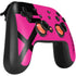 Black and Pink Arrows Google Stadia Controller Skin