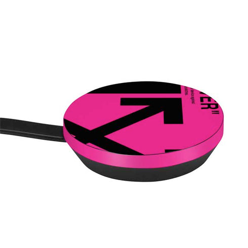 Black and Pink Arrows Google Stadia Controller Skin